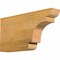 Ekena Millwork New Brighton Rough Sawn Rafter Tail, Western Red Cedar, 4"W x 12"H x 24"L RFT04X12X24NEB00RWR - alternate 1